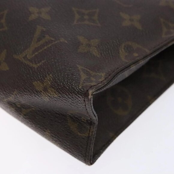 LOUIS VUITTON Monogram Poche Toilette 26 Pouch M47542 LV Auth 141832 - Picture 4 of 16